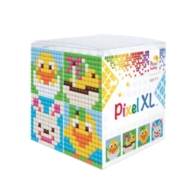 (UA) Knutselen, Pixelhobby, Pixel XL Cube set - Easter 4+