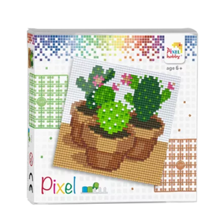 Knutselen, Pixelhobby - Pixel set, Cactussen 6+