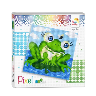 Pixelhobby Knutselen, Pixelhobby - Pixel set, Kikker 6+