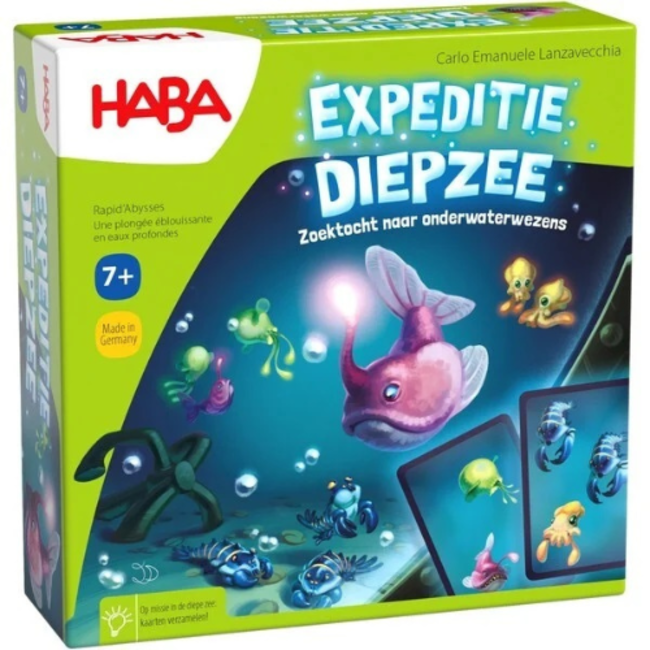 HABA Spellen, Kinderspellen - Expeditie Diepzee, 7+