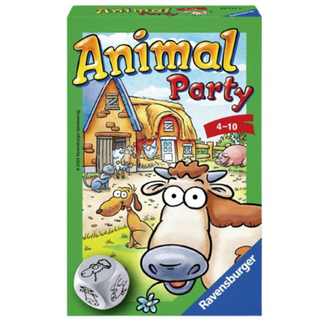 Ravensburger Spellen, Reisspellen - Pocketspel Animal Party, 4-10 jr.