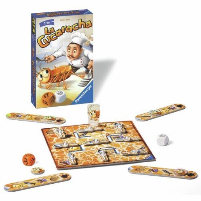 Ravensburger Spellen, Reisspellen - Pocketspel La Cucaracha, 5+