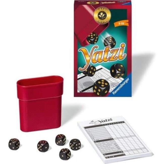 Ravensburger Spellen, Reisspellen - Pocketspel Yatzi, 8+