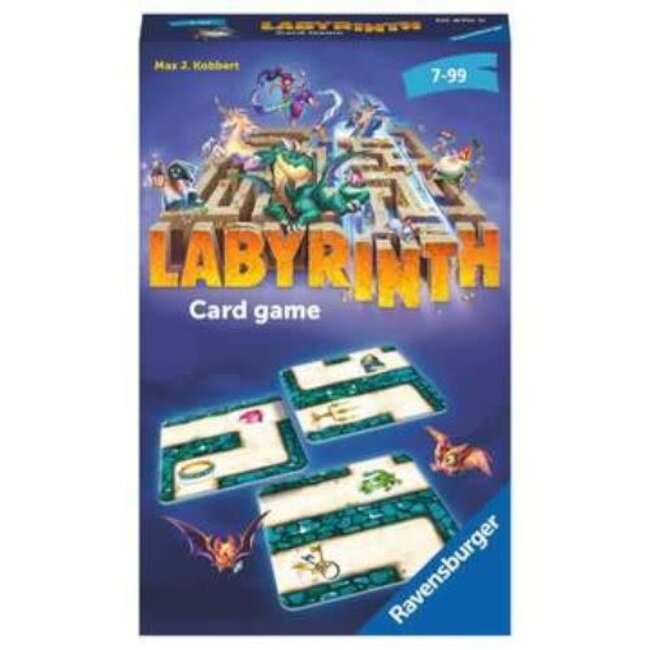 Ravensburger Spellen, Kaartspellen - Pocketspel Labyrinth, 7+