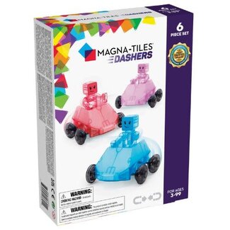 Magnetisch bouwset, Bouwspeelgoed - Magna-Tiles Dashers, 6st.