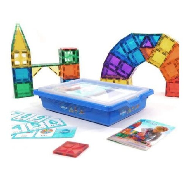 Coblo Magnetisch bouwset - Coblo Classic schoolbox, 100st.
