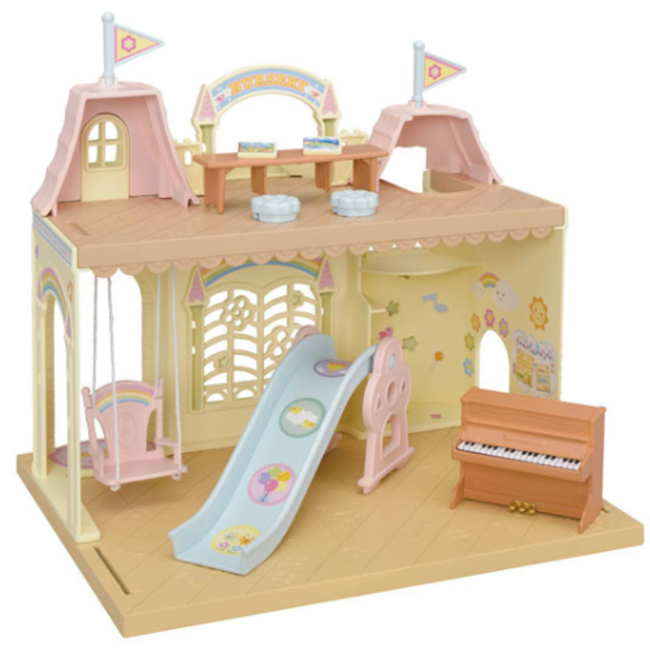 Sylvanian Families - Baby kasteel kinderkamer cadeauset, Baby Castle Nursery Gift Set