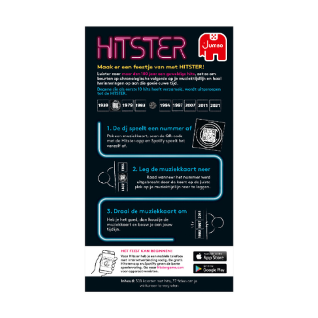 Jumbo Spellen, Partyspellen - Hitster