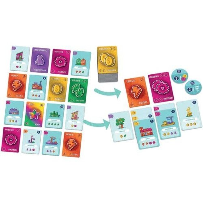 White Goblin Games Spellen, Kaartspellen - Point City