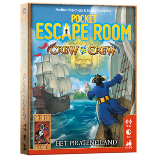 999 Games Spellen, Kaartspellen - Pocket Escape Room: Crew vs Crew