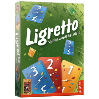 999 Games Spellen, Kaartspellen - Ligretto groen