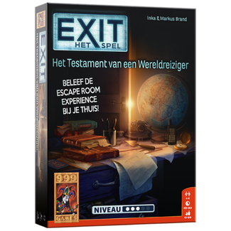 999 Games EXIT - Het testament van een wereldreiziger - Breinbreker