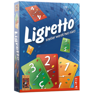 999 Games Spellen, Kaartspellen - Ligretto blauw