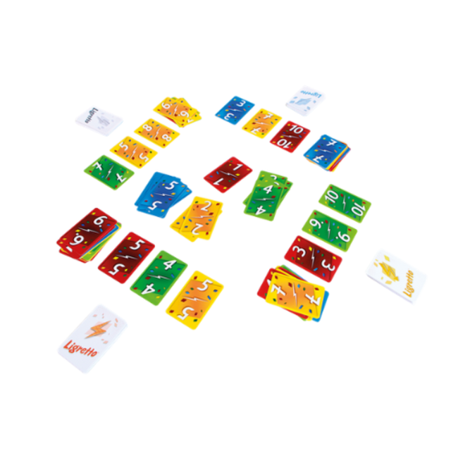 999 Games Spellen, Kaartspellen - Ligretto blauw