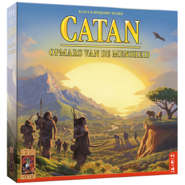 999 Games Bordpellen, Catan - Opmars van de mensheid