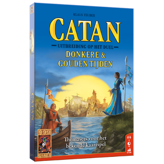 999 Games Spellen, Bordspellen - Catan het duel uitbreiding: donkere & gouden tijden