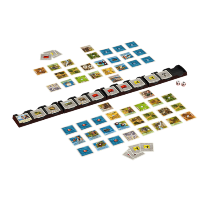 999 Games Spellen, Bordspellen - Catan het duel uitbreiding: donkere & gouden tijden