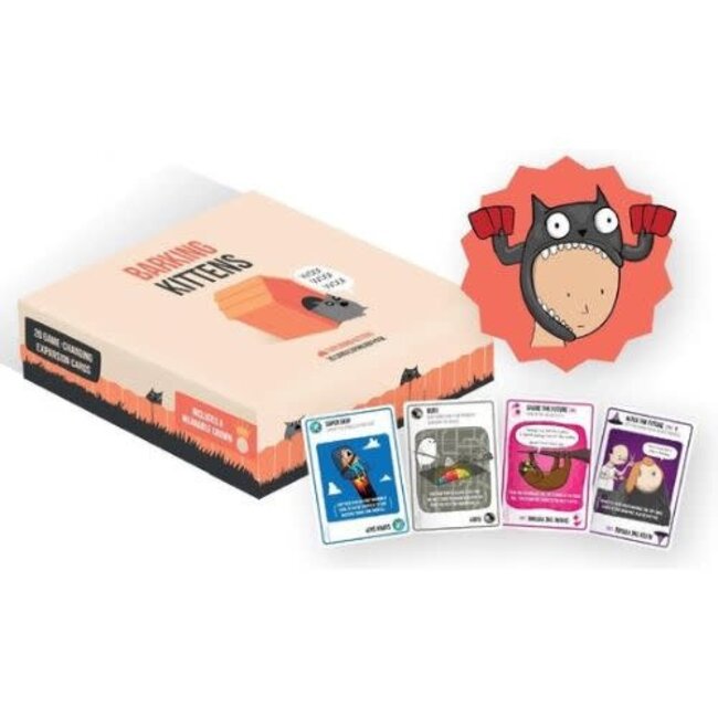 Spellen, Kaartspellen - Exploding Kittens uitbreiding: Barking Kittens NL