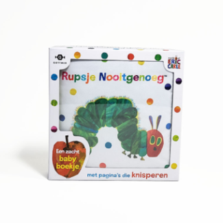 Gottmer Gottmer, Stoffen babyboek - Rupsje Nooitgenoeg (0+)