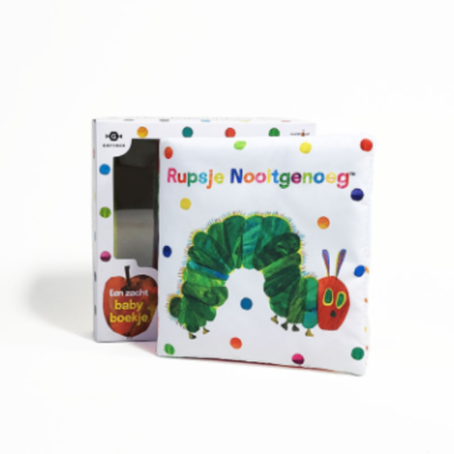 Gottmer Gottmer, Stoffen babyboek - Rupsje Nooitgenoeg (0+)
