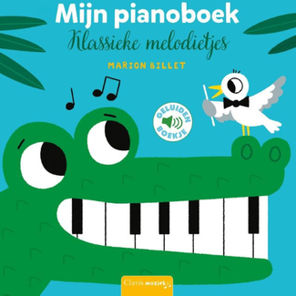 Clavis Clavis Boeken, Kartonboeken - Geluidenboek: Mijn pianoboek klassieke melodietjes, 3+