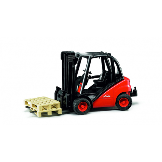 Bruder Buitenspeelgoed, Voertuigen - Linde vorkheftruck incl. 2 pallets