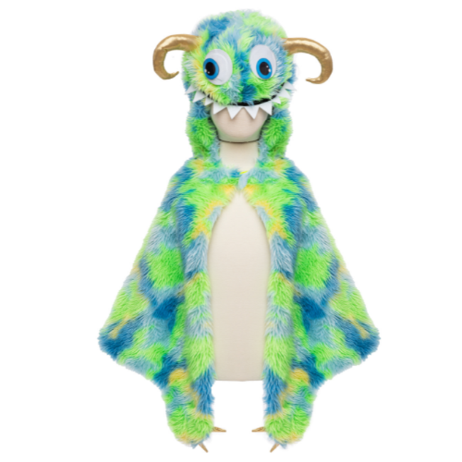 Great Pretenders Swampy the Monster Cape, SIZE US 5-6