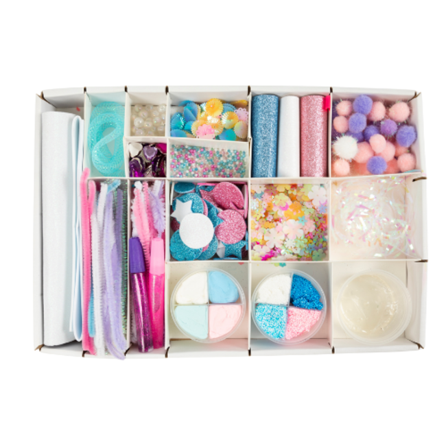 Creativ Company Knutselen, Knutselpakketten - Creatieve box, pastelkleuren, Snoepjes