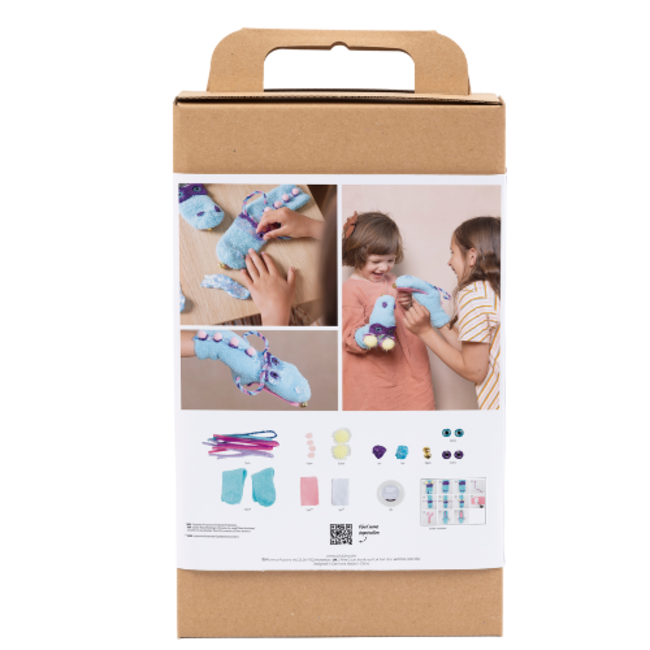 Creativ Company Knutselen, Knutselset, Hobbyset - Sokkenmonsters maken (4+)