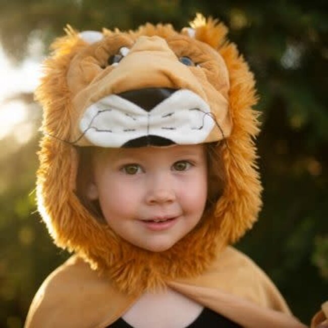 Great Pretenders Verkleedkleding - Woodland Storybook Lion Cape, Size US 4-6