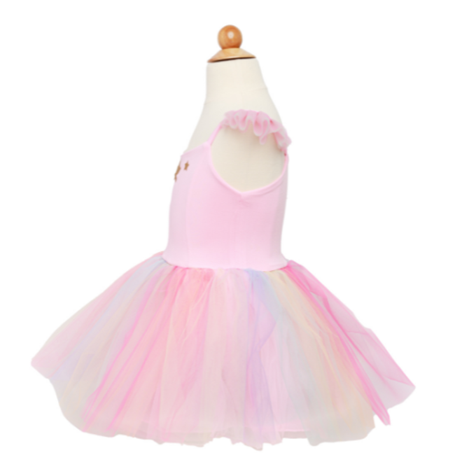 Great Pretenders Verkleedkleding - Jurk Star Burst Rainbow (5-6 jaar)