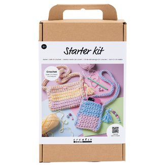 Creativ Company Knutselen, Knutselset - Starter Hobbyset Tassen Haken (8+)