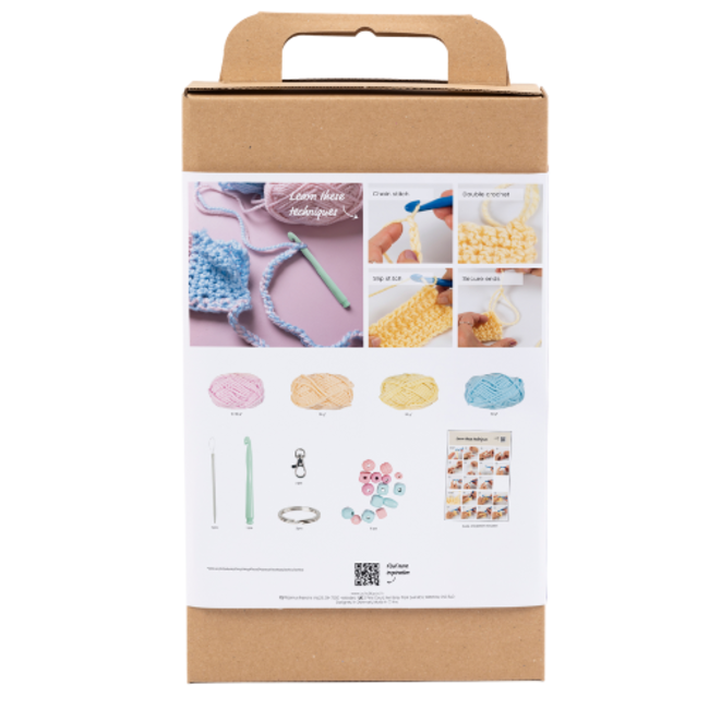 Creativ Company Knutselen, Knutselset - Starter Hobbyset Tassen Haken (8+)