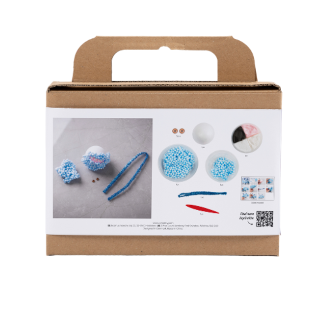 Creativ Company Knutselen, Knutselset - Mini Hobbyset Monster boetseren (6+)