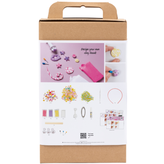 Creativ Company Knutselen, Knutselset -  Sieraden maken met polymeer (6+)