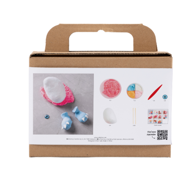 Creativ Company Knutselen, Knutselset - Mini Hobbyset Boetseren Monster Freddy (6+)