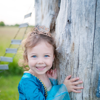 Great Pretenders Gouden Glitter Tiara