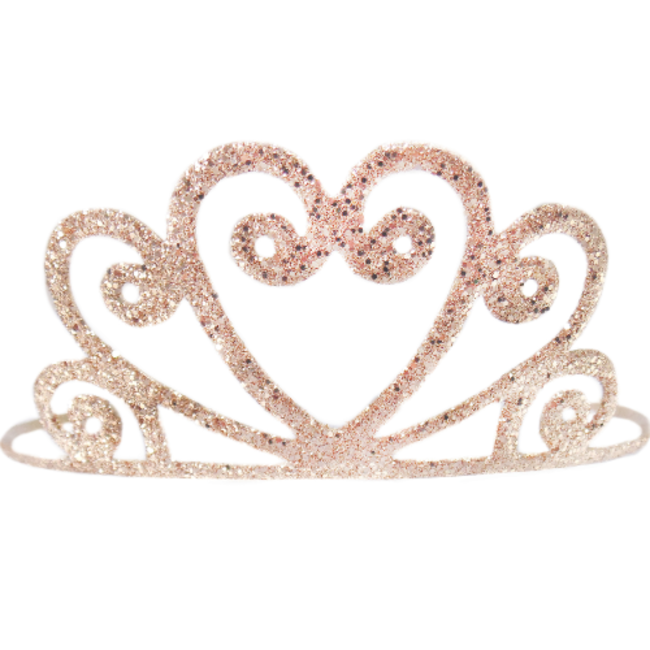 Great Pretenders Gouden Glitter Tiara
