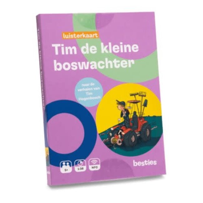 Besties Boeken, Luisterboeken - Tim de kleine boswachter, 5+ (98 min.)