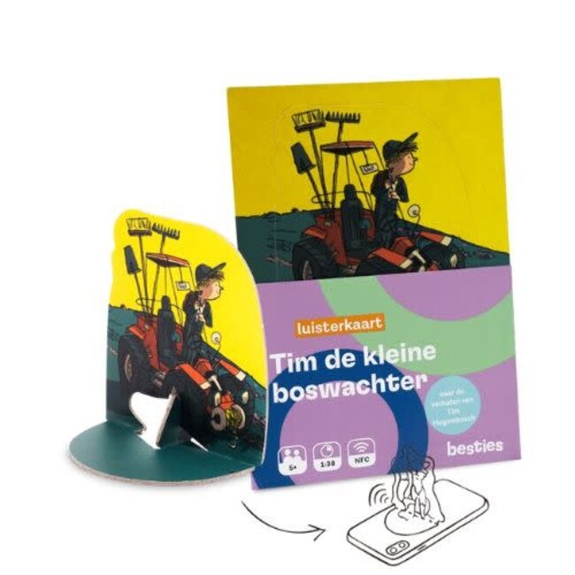 Besties Boeken, Luisterboeken - Tim de kleine boswachter, 5+ (98 min.)