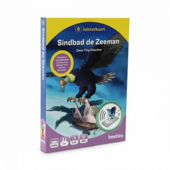 Besties Boeken, Luisterboeken - Sindbad de zeeman, 7+ (95 min.)