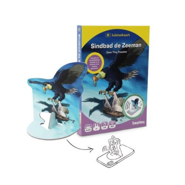 Besties Boeken, Luisterboeken - Sindbad de zeeman, 7+ (95 min.)