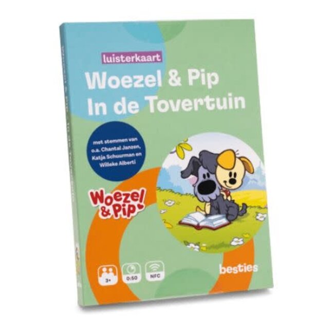 Besties Boeken, Luisterboeken - Woezel en Pip In de tovertuin, 3+ (50 min.)
