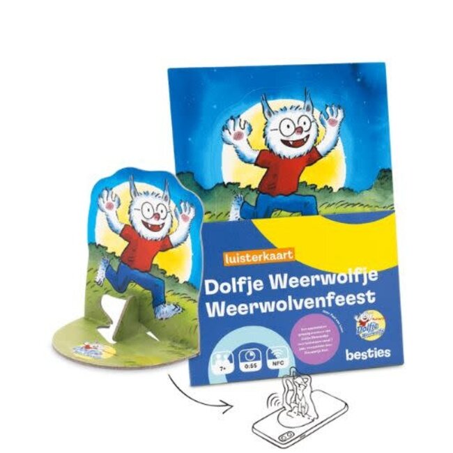 Besties Boeken, Luisterboeken - Dolfje Weerwolfje Weerwolvenfeest, 7+ (55 min.)