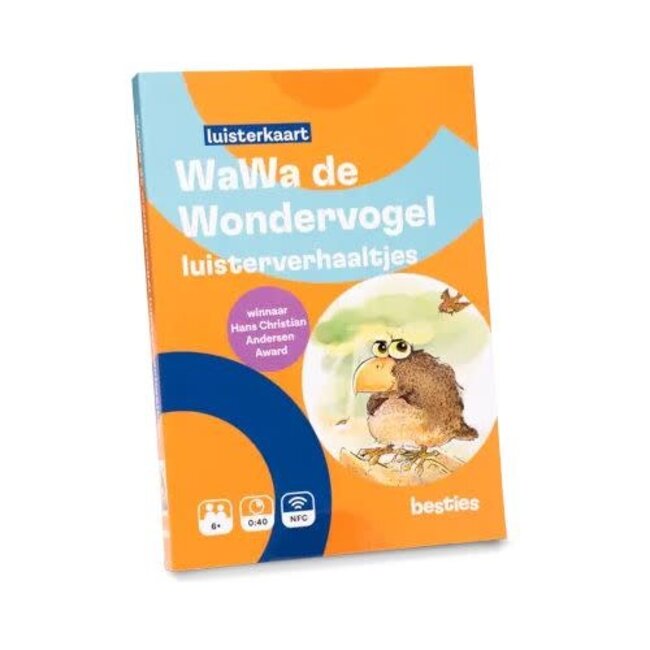 Besties Boeken, Luisterboeken - WaWa de wondervogel luisterverhaaltjes, 6+ (40 min.)