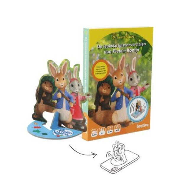 Besties Boeken, Luisterboeken - Pieter Konijn de leukste luisterverhalen, 4+ (42 min.)