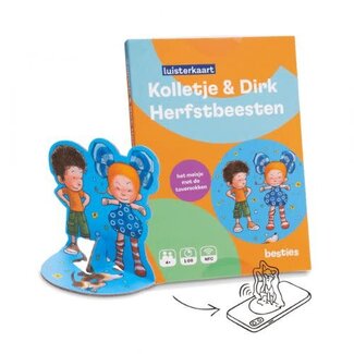 Besties Boeken, Luisterboeken - Kolletje & Dirk Herfstbeesten, 4+ (60 min.)