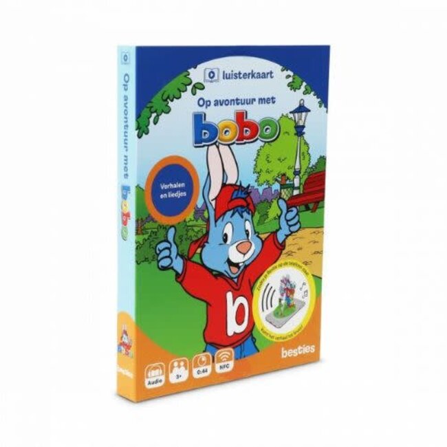Besties Boeken, Luisterboeken - Op avontuur met Bobo, 3+ (44 min.)