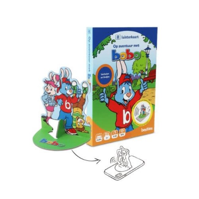 Besties Boeken, Luisterboeken - Op avontuur met Bobo, 3+ (44 min.)