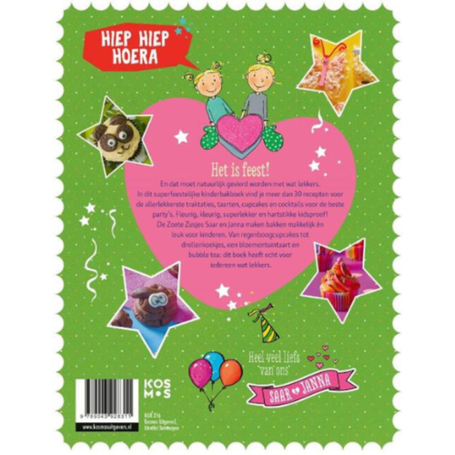 Boeken, Doeboeken - De Zoete Zusjes  Bakboek: Feest, 6+